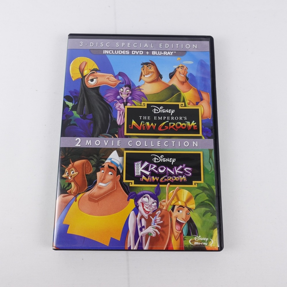 Disney The Emperors & Kronks New Groove (Blu-ray and DVD 3-Disc Special Edition)